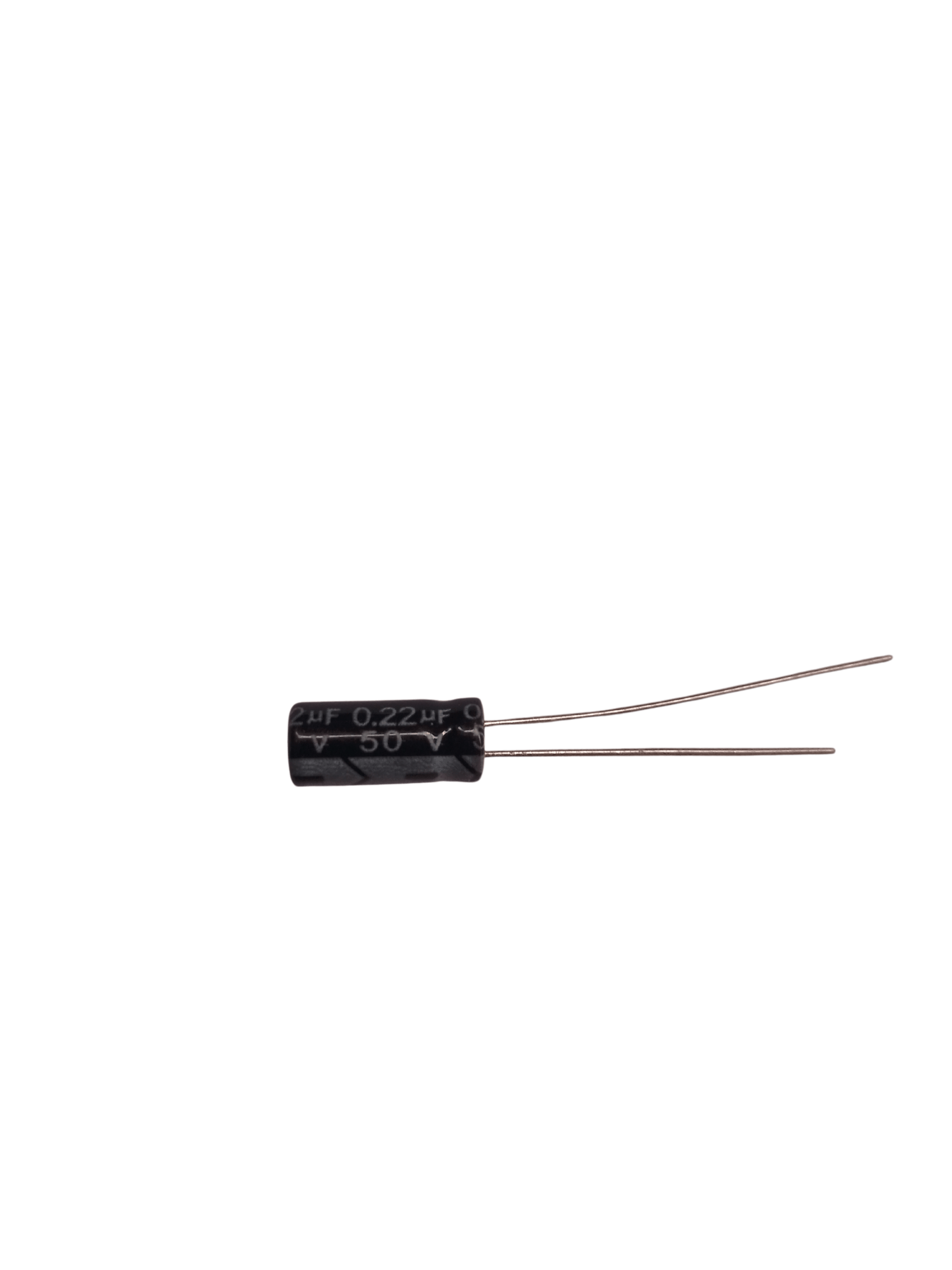 Condensateur électrolytique 0.22µF 50V -40°C à +105°C pour circuits audio - TogoMicroFarad Togo